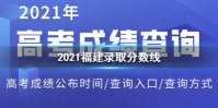 2021福建录取分数线 福建2021年高招录取控制分数线公布