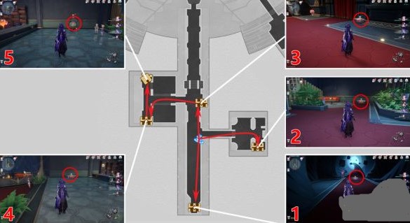 崩坏星穹铁道2.2匹诺康尼大剧院全宝箱位置一览 崩坏星穹铁道2.2匹诺康尼大剧院53个宝箱路线图攻略