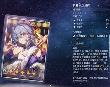 崩坏星穹铁道知更鸟要怎么培养 崩坏星穹铁道知更鸟出装与配队攻略