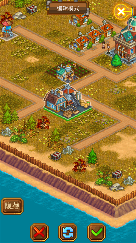 蒸汽小镇农场与战斗游戏