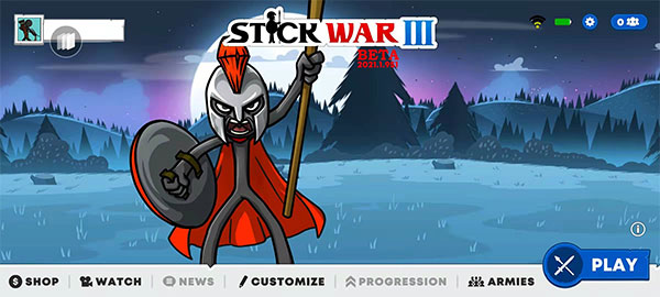 火柴人战争遗产3内置功能菜单版