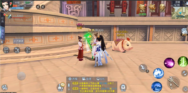 武林外传手游华为端