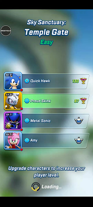 索尼克力量速度之战破解版内置菜单版