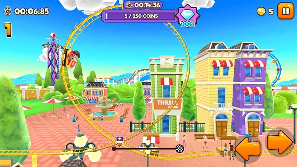 主题公园过山车手机版