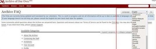 ao3链接入口官方 ao3链接入口官方中文版