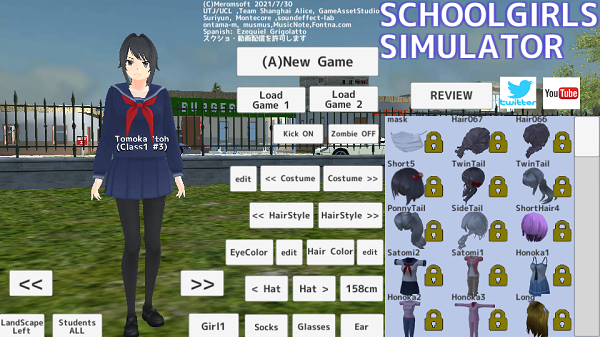 校园女生模拟器正版2024(SchoolGirls Simulator)
