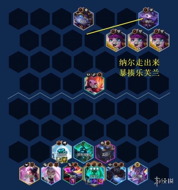 《云顶之弈手游》黑客妖姬怎么玩 乐芙兰主C装备搭配站位推荐
