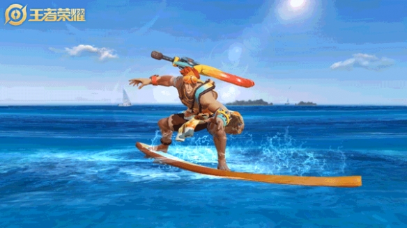 《王者荣耀》夏侯惇乘风破浪皮肤展示 星元部件一览