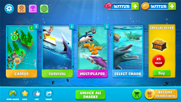 双头鲨攻击最新版(Double Head Shark Attack)