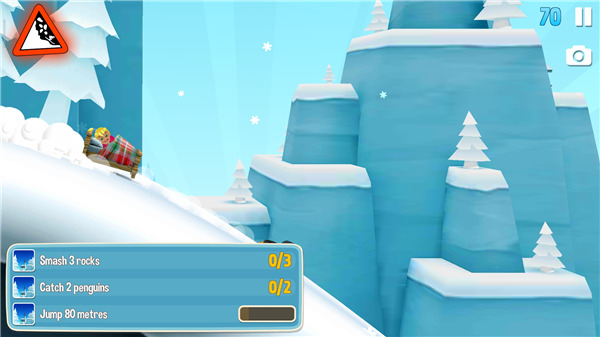 滑雪大冒险2国际版最新版(Ski Safari 2)