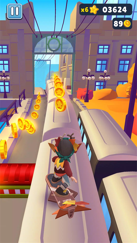地铁跑酷开挂版(Subway Surf)