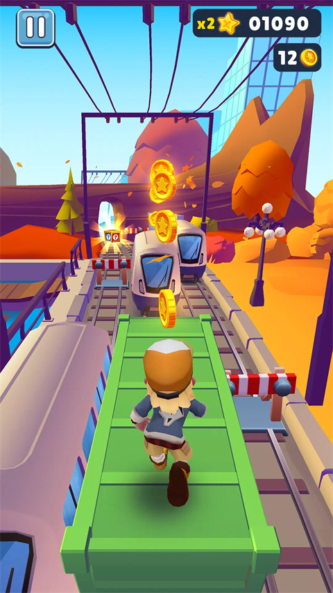 地铁跑酷开挂版(Subway Surf)