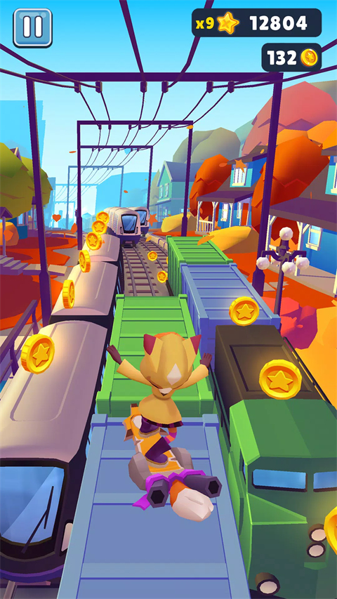 地铁跑酷开挂版(Subway Surf)