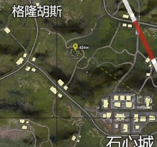 和平精英山谷地图打卡点在哪里