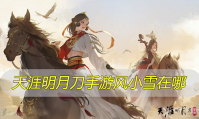 天涯明月刀手游风小雪在哪