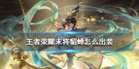 《王者荣耀》末将貂蝉怎么出装 末将五杀貂蝉铭文出装推荐