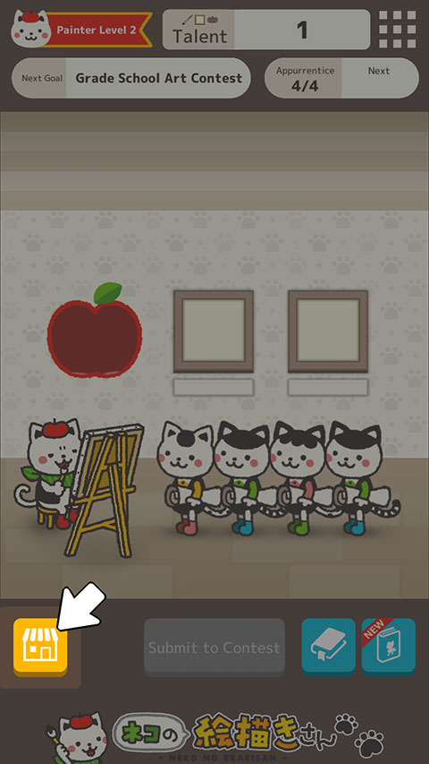 猫画家(Cat Painter)