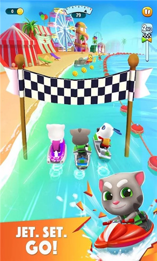 汤姆猫摩托艇2正版