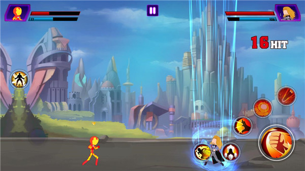 超级火柴人英雄战斗手机版(SuperStickmanHeroes)