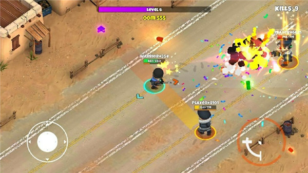 战士大逃杀游戏