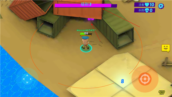 战士大逃杀游戏