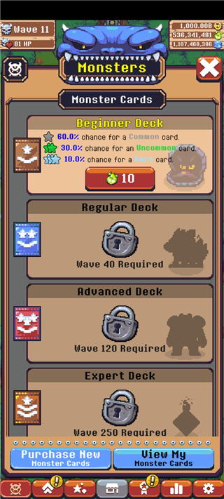 史诗怪兽塔防游戏(IdleMonsterTD)